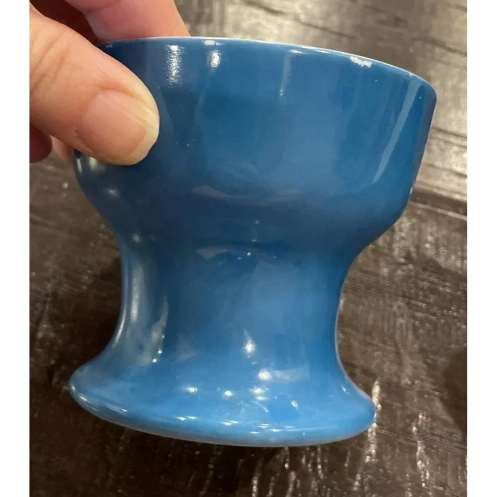 Paul McCobb Contempri San Remo Blue Sugar Bowl Creamer Set NO LID‎ MCM Retro